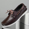 Men's Genuine Leather Boat Shoes Size Breathable Casual Sneakers Fashion Outdoor Footwear Wholesale Quality